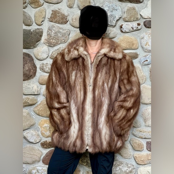 Mink jacket (real fur /vintage) - Picture 7 of 12